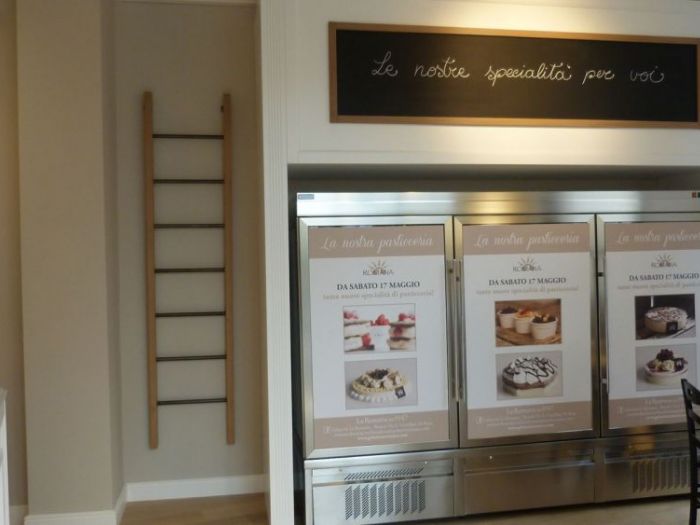 Archisio - Andrea Pontoglio - Progetto Gelateria la romana brescia