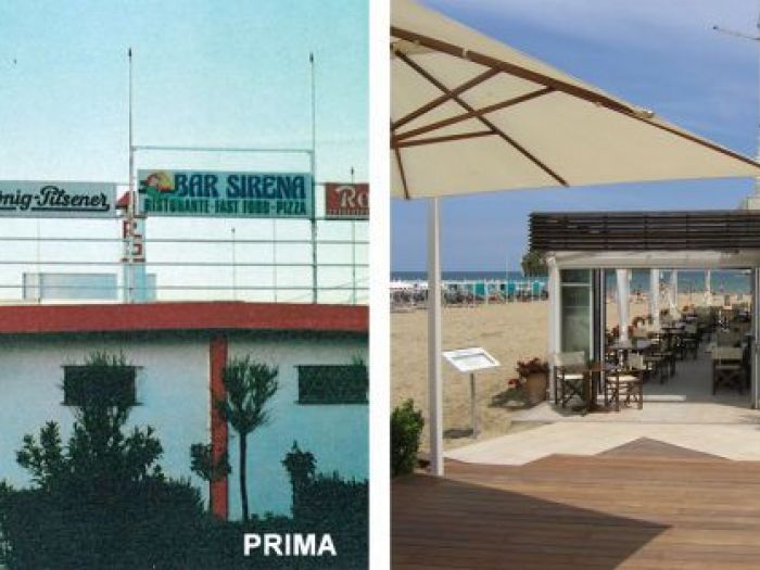 Archisio - Monica Lepri - Progetto Bar ristorante sirena sulla spiaggia