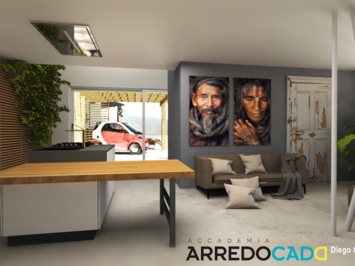 Archisio - Diego Capaldi - Progetto Progettazione dinterni