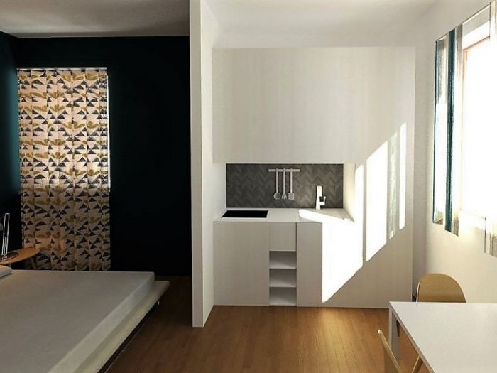 Archisio - Angelo Cavallo - Progetto Progetto di un monolocale