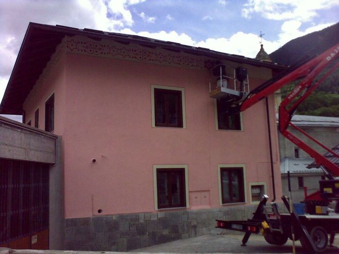 Archisio - Bandiera Carmelo - Progetto Tinteggiatura facciata