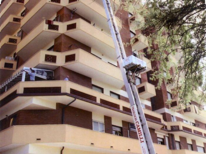 Archisio - Traslochi Camilli - Progetto Scale aeree