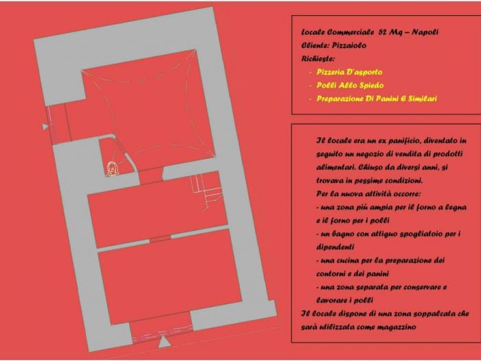 Archisio - Francesca Morano - Progetto Locale commerciale - progetto 2