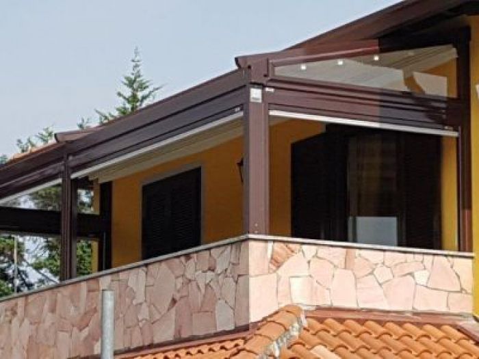 Archisio - Cr Idee Casa - Progetto Pergole balconi e zanzariere