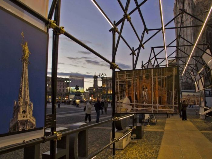 Archisio - Lascia La Scia Sas - Progetto Frammenti tunnel espositivo duomo