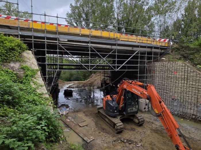 Archisio - Ceni Ponteggi - Progetto Ponteggio per sotto ponte