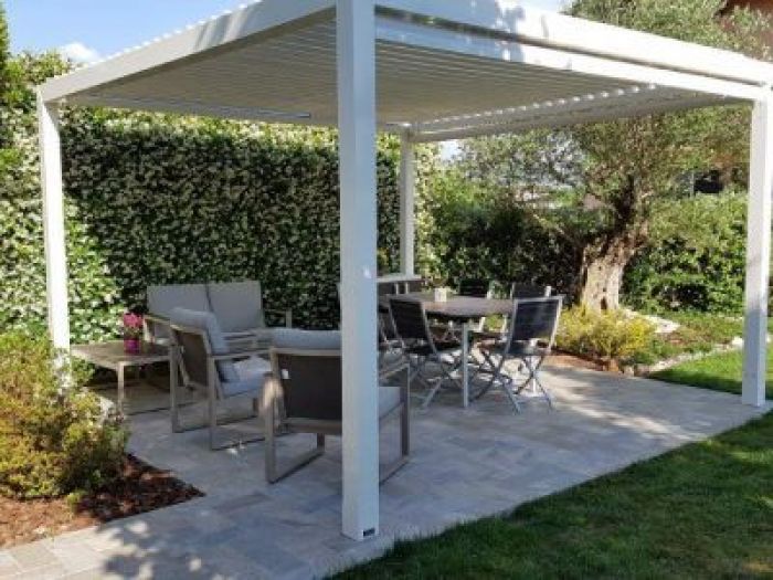 Archisio - Cr Idee Casa - Progetto Pergole balconi e zanzariere