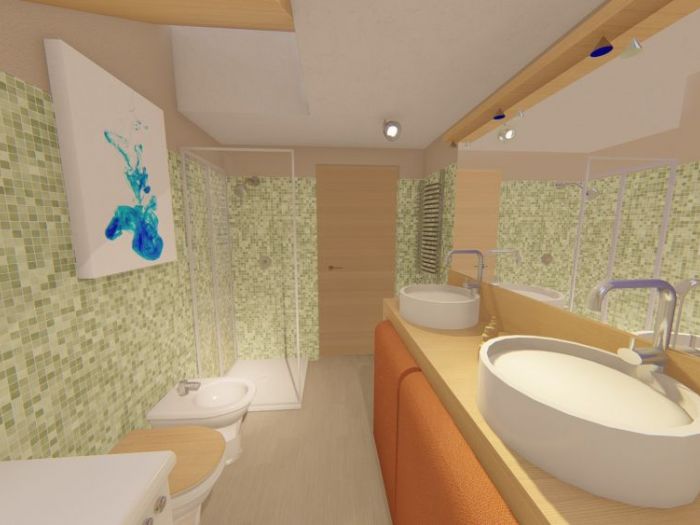 Archisio - Andrea Sorci Natural Living - Progetto Ipotesi di ristrutturazione villa a roma