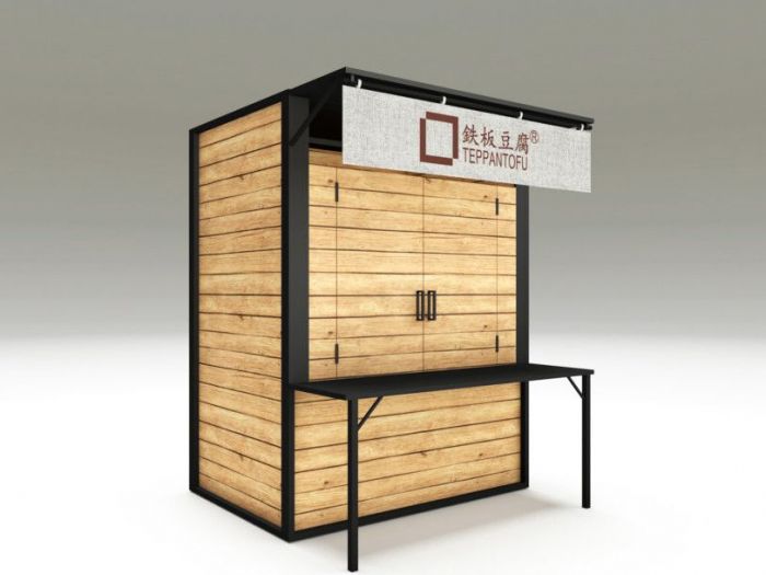 Archisio - Yu Hiraoka Design - Progetto Street food stand