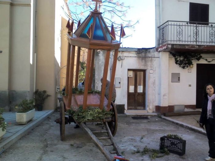 Archisio - Falegnameria Sardano Demurtas - Progetto Cocchio commissionato dal comitato st Andreapatrono di tortoli