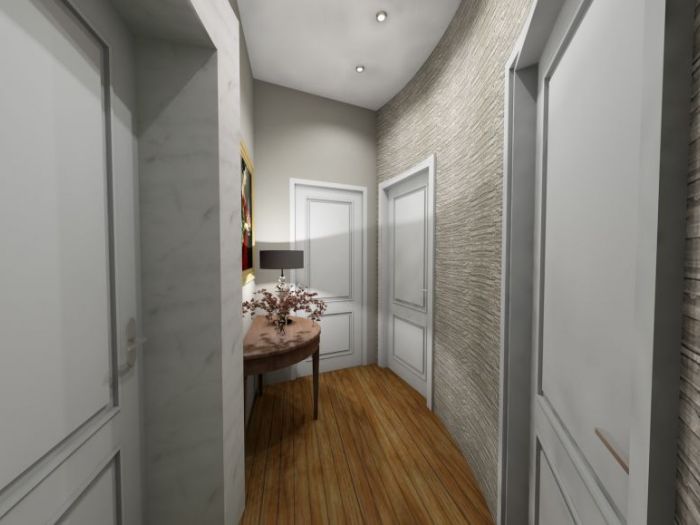 Archisio - Vito De Stefano - Progetto Appartamento 120 mq Roma