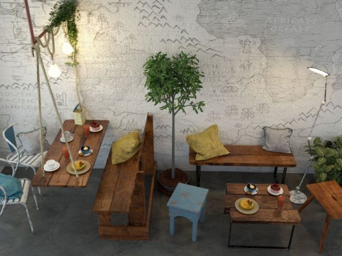 Archisio - Salvatore Micciulla - Progetto Hub caffetteria