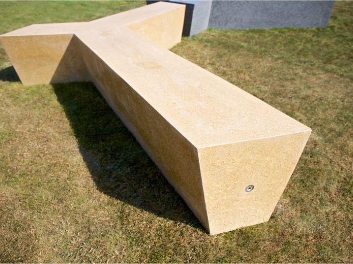 Archisio - D Materials - Progetto Trio bench