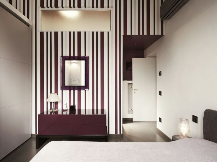 Archisio - Gruppo Castaldi - Progetto Colors in love - progettazione e ristrutturazione appartamento rione prati roma