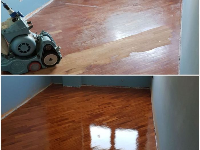 Archisio - Parquettista Roma - Progetto Restauro parquet massello con levigatura e verniciatura