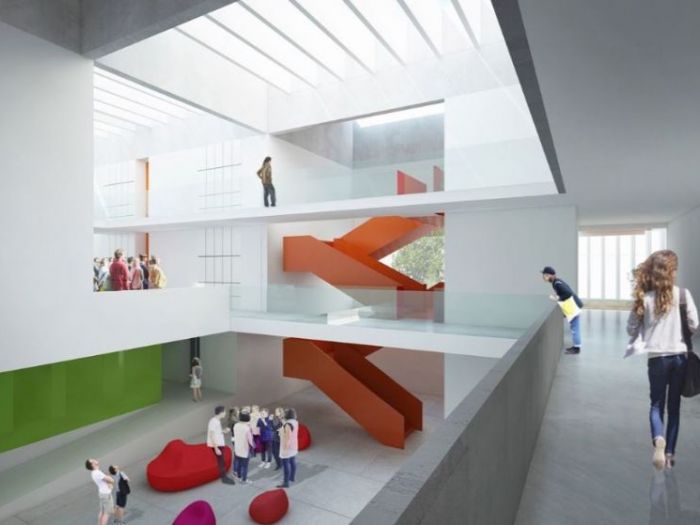 Archisio - Davide Fratoni - Progetto Concorso scuole innovative liceo socio pedagogico