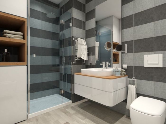 Archisio - Eleonora De Donatis - Progetto Bagno appartamento privato