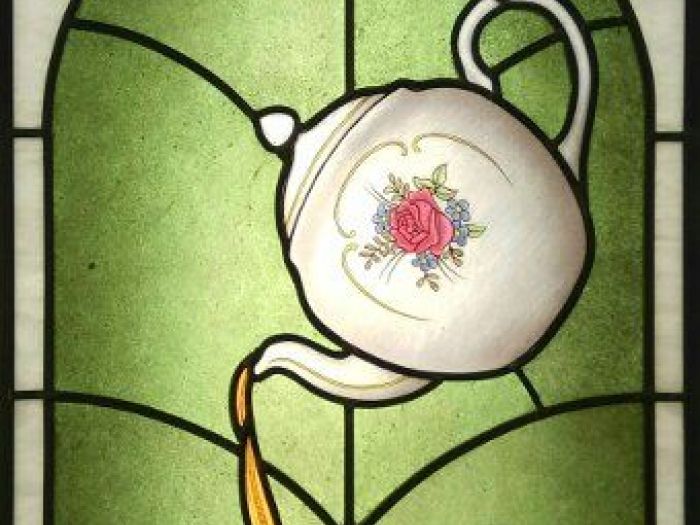 Archisio - Iko Studio - Progetto Vetrata artistica per sala da t