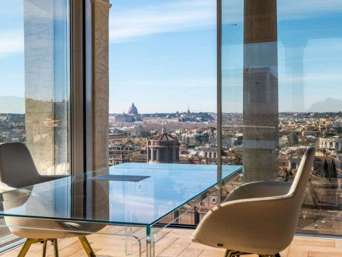 Archisio - Daniele Raffaelli - Progetto Attico nel centro di roma