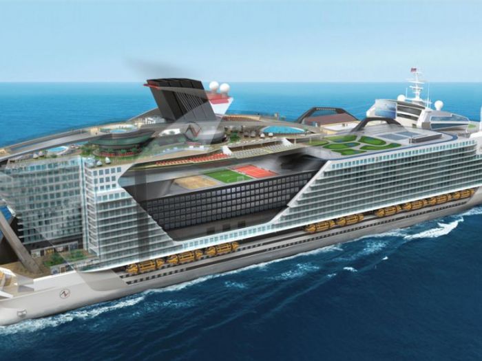 Archisio - Amv Design - Progetto Navi da crociera