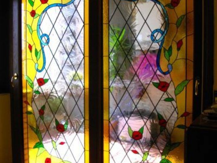 Archisio - Caleidos Creazioni Darte Snc - Progetto Vetrate per finestre