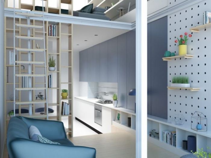 Archisio - Caleidoscopio Architettura E Design - Progetto Mini - eco loft