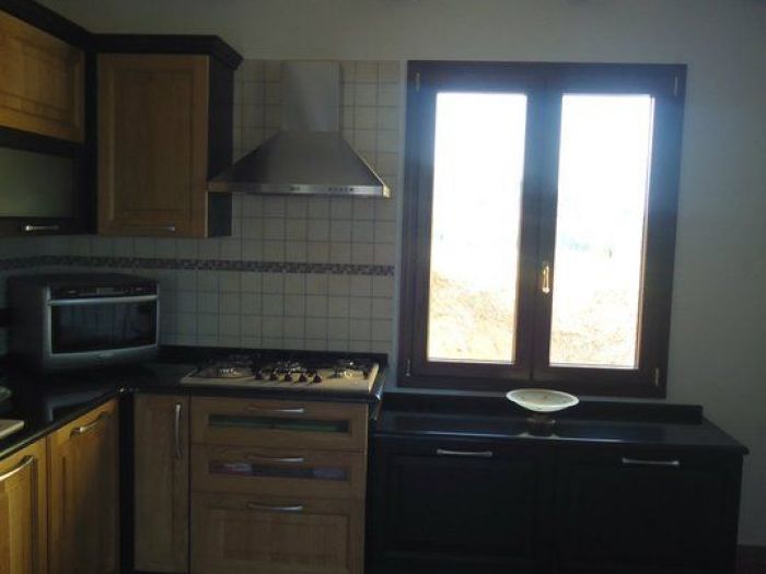 Archisio - Falegnameria Sardano Demurtas - Progetto Cucina legno rovere