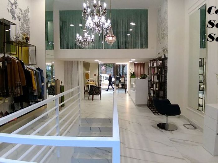 Archisio - Centro Servizi Saga Di Iezzi Luciano - Progetto Ristrutturazione completa di salone parrucchiere in centro a milano