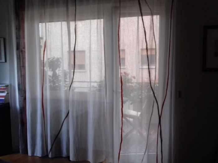 Archisio - Elena Kihlman Disegna E Produce Tessuti Darredamento Accessori Per Arredamenti - Progetto Tende disegnate a mano