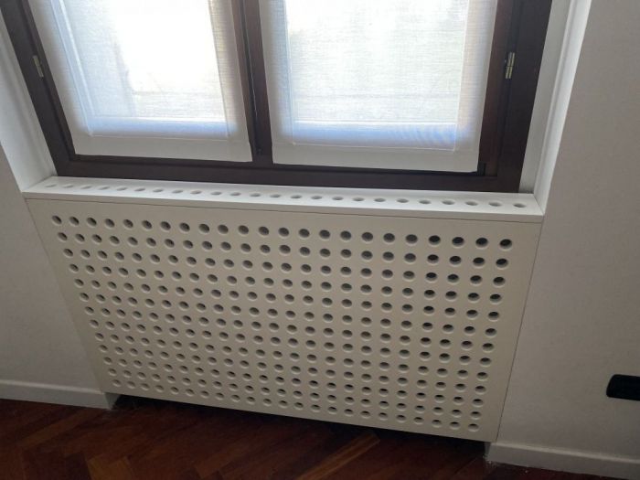 Archisio - Fp Forma - Progetto Copricaloriferi su misura in mdf laccato settimo milanese