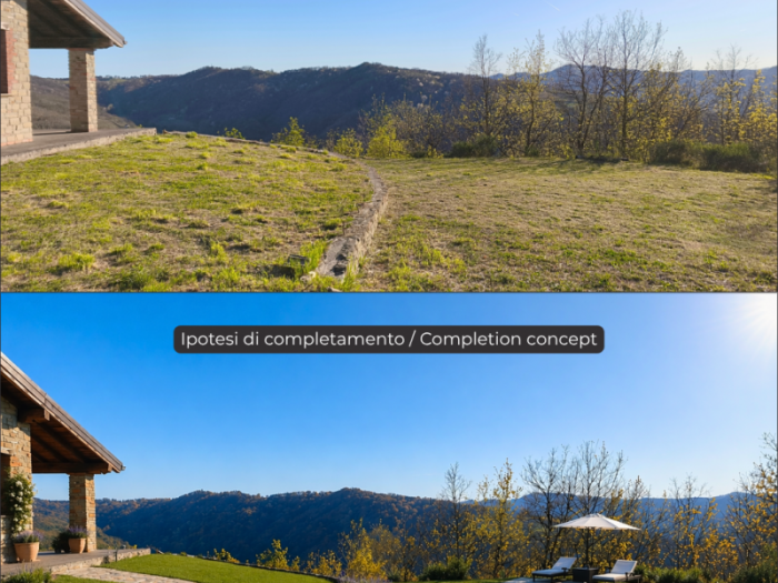 Archisio - Studio Tecnico Associato Ivaldi Carrer - Progetto Da rudere a villa panoramica nel monferrato