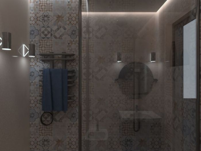 Archisio - Antonio Cardalisco - Progetto Ristrutturazione appartamento roma nord