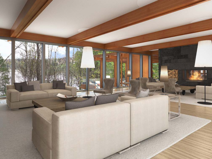 Archisio - Pagano - Progetto Villa in legno akulinino