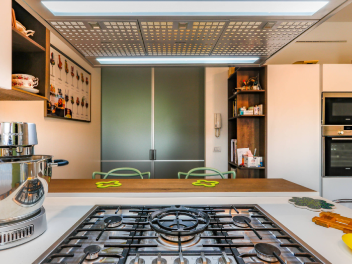 Archisio - Elena Scarpetti - Progetto Appartamento contemporaneo a milano