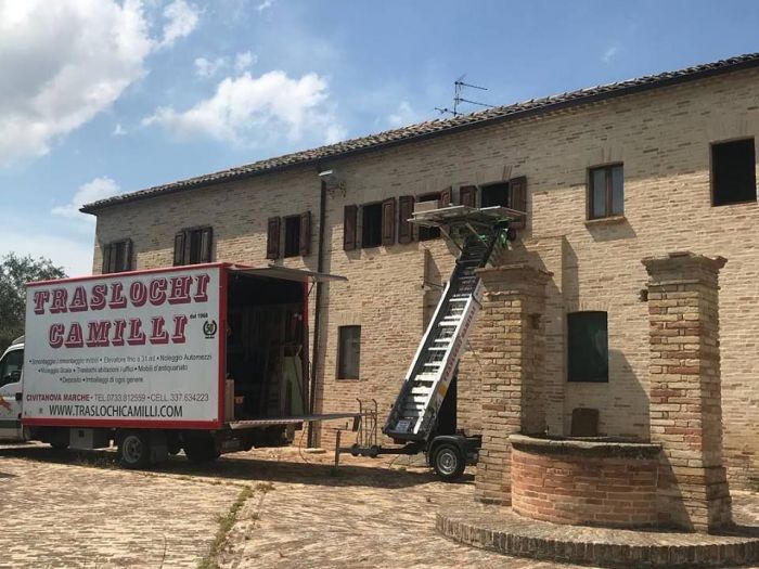 Archisio - Traslochi Camilli - Progetto Traslochi