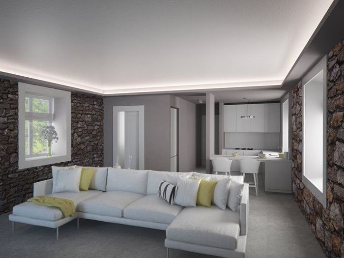 Archisio - Francesco Antoniazza - Progetto Ristrutturazione integrale rustico in pietra