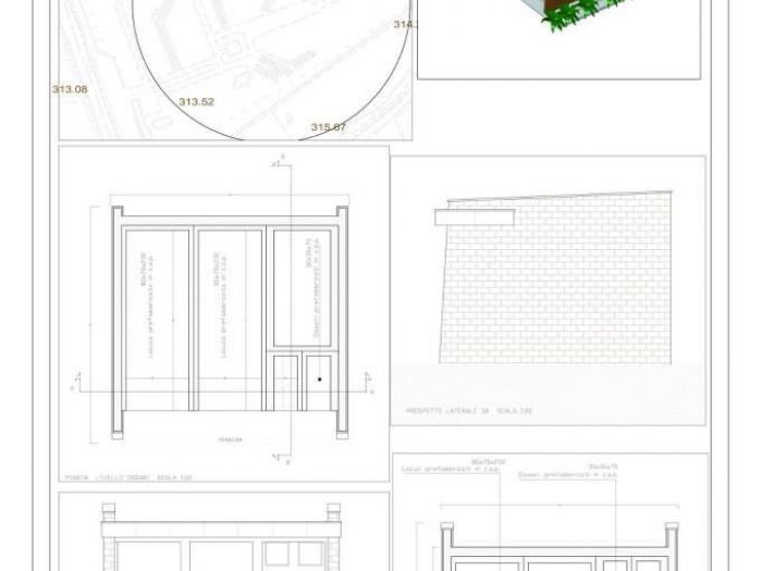 Archisio - Marco Pagano - Progetto Planimetria 2009