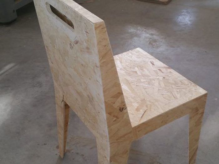 Archisio - Falegnameria Bassi - Progetto Sedia osb