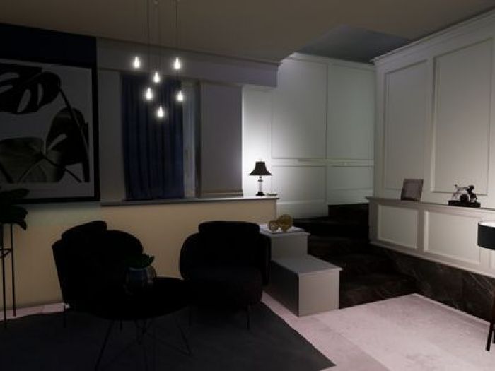 Archisio - Ostuni Giuseppe Pietro - Progetto Arredo angolo scala