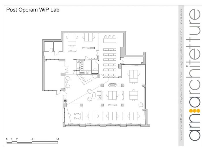 Archisio - Arnia Architetture - Progetto Coworking a monteverde - roma