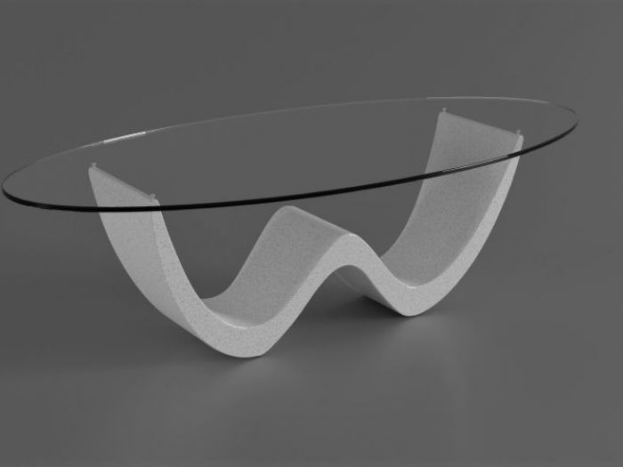 Archisio - Dablec Di Tiziano Moletta - Progetto Tavolino da salotto moderno david