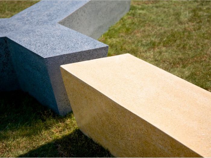Archisio - D Materials - Progetto Trio bench