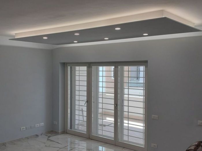 Archisio - Mani Srl Ristrutturazini - Progetto Corpi illuminanti su strutture in cartongesso