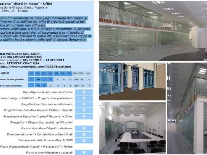 Archisio - Giuseppe Porretti - Progetto Uffici