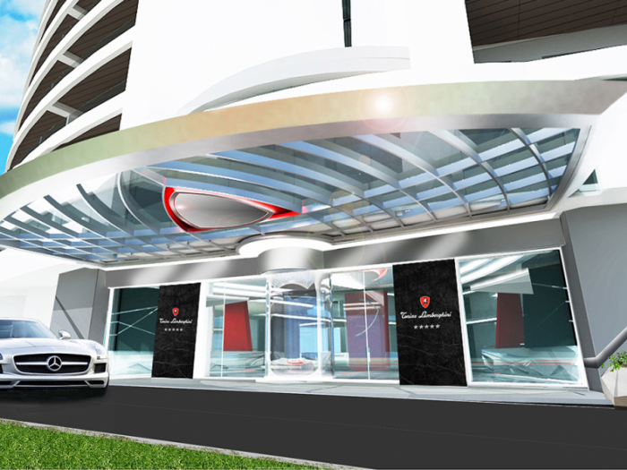 Archisio - Studio Costa Progettazioni - Progetto Tonino lamborghini hotel