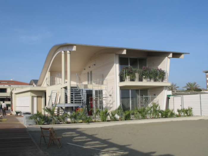 Archisio - Geom Manuel Pifferi - Progetto Stabilimento balneare