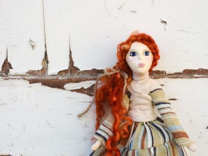 Archisio - Pupillae Art Dolls - Progetto Paper clay dolls mori girl art doll lucy