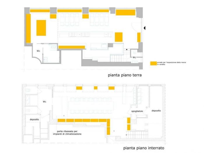 Archisio - Francesca Morano - Progetto Locale commerciale - progetto 8