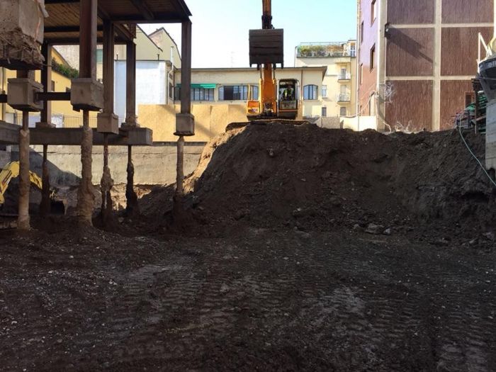 Archisio - Lamuraingegneria Cantiere - Progetto Residenza a parco solari milano