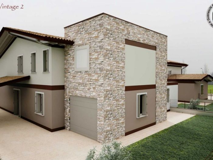 Archisio - Studio Di Progettazione Ph09 - Progetto Quadrifamiliare riva 2